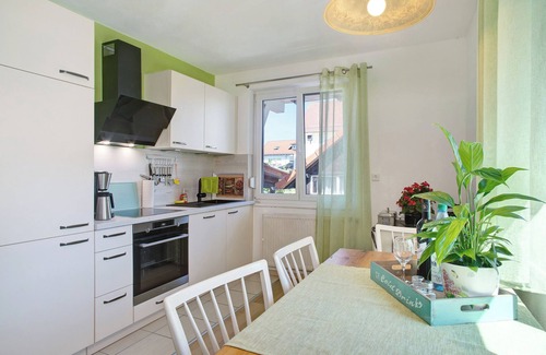 Friedrichshafen Apartment | Dog-Friendly Apartment Haus Rosi with Shared Garden & Wi-Fi