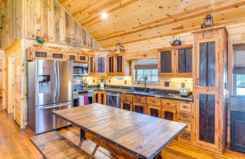 Murphy Cabin | Dog-Friendly Cabin w/Fire Pit & Hot Tub!