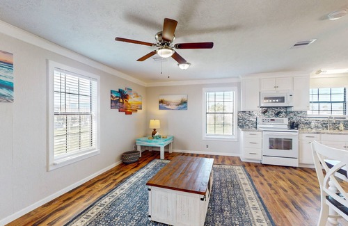Crystal Beach House | Dog-friendly, canal-front home with boat ramp, dock, large yard, WiFi, & AC