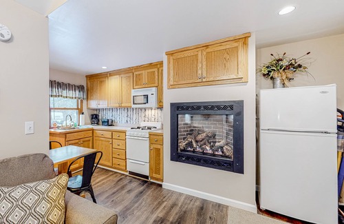 Eastern Vermont Cabin | Dog-friendly, mountain-view cabin with shared hot tub, fireplace, & central AC