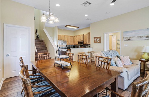 Bella Vista House | Dog-friendly multi-level home with pool, full kitchen, central AC & washer/dryer