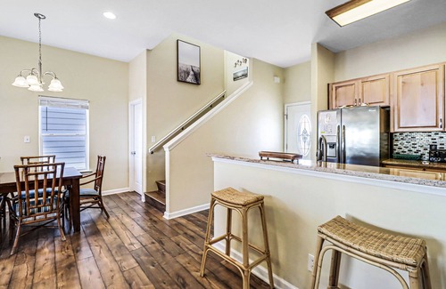Bella Vista House | Dog-friendly multi-level home with pool, full kitchen, central AC & washer/dryer