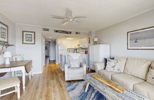 North Ocean City Condo | Dog-friendly stay near the ocean with private balcony, washer/dryer, & AC