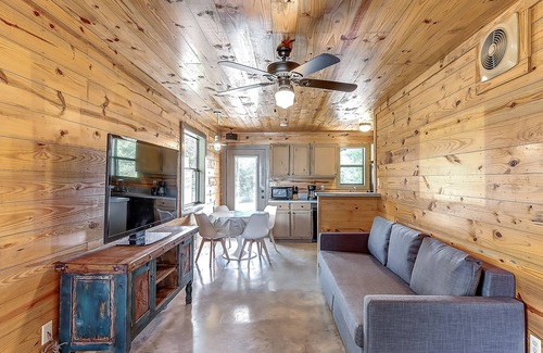 Aransas Pass House | Dog-friendly, tree-lined home at RV Haven with patio, WiFi & AC - near beaches