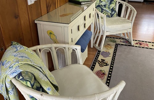 Rehoboth by the Sea Cottage | Dog-friendly Vintage Dewey Beach Cottage - just 110 steps from beach!