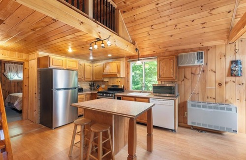 Fryeburg Ski Chalet | Dog-friendy spacious chalet with lake access in peaceful Fryeburg