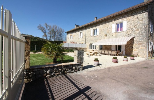 Saint-Martin-de-Fressengeas House | Domaine de la Rebière 15 pers 6 rooms swimming pool 6x12, spa, sauna, fitness, yoga