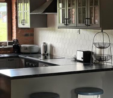 Sulecki Borek House | Dom na Kaszubach Sulęczyno z widokiem na jezioro
