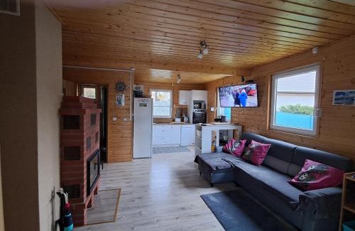 Morag Ski Chalet | Dom NARIE na Mazurach nad Jeziorem Narie