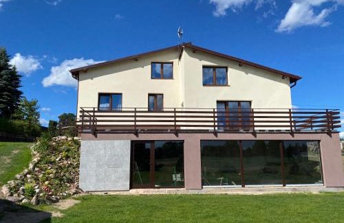Dziemiany House | Dom z basenem i widokiem na łąkę