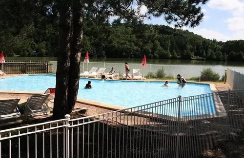Prayssas House | Domaine du Lac de Neguenou * - Mobilhome PRIVILEGE Sunday - 2 bedrooms - 40m2 terrace included 4 people
