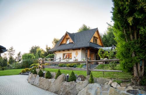 Czorsztyn House | Domek 'Słoneczna 2' z RUSKĄ BANIĄ