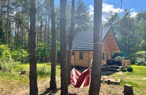 Dzwierzuty House | Domek z balią w lesie na Mazurach