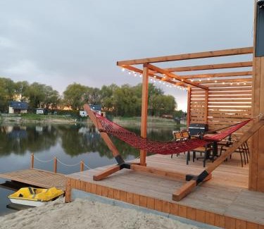gmina Kunice House | Domino - domek nad jeziorem
