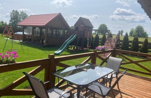 Ruciane-Nida House | Domki caloroczne z antresola Przytulisko na Mazurach