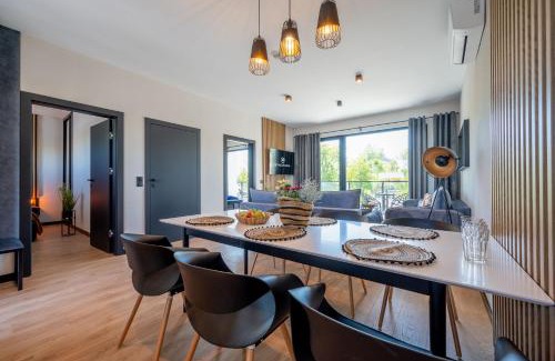 Dabki Apartment | Domki i apartamenty Skandynawia z basenem