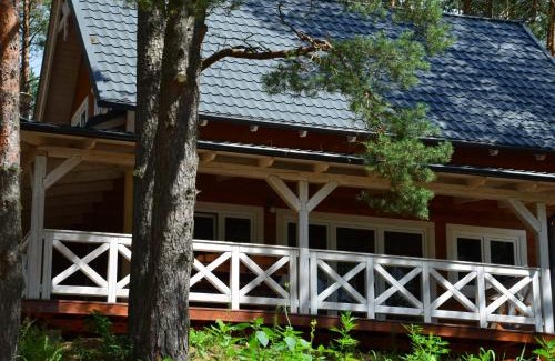 Koscierzyna Resort | Domki Kaszuby - jezioro las i zoo w Szarlocie
