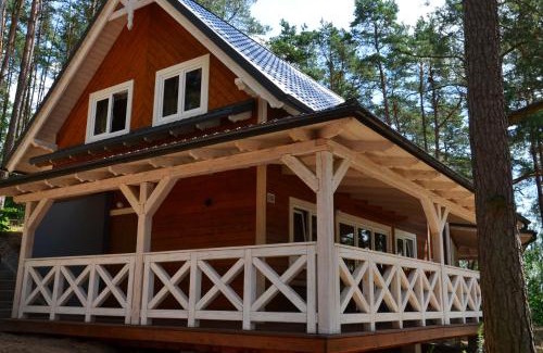 Koscierzyna Resort | Domki Kaszuby - jezioro las i zoo w Szarlocie