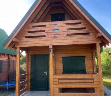 Dabki Cabin | Domki Letniskowe Malinka Dąbki Bobolin