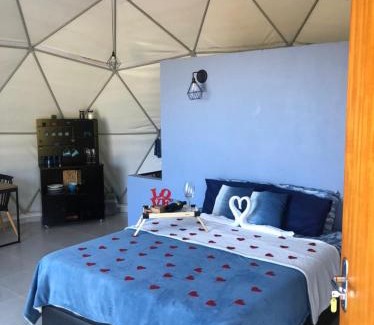 Socorro Other | Domo geodésico conforto e relaxamento na natureza
