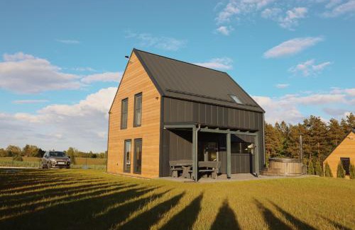 Somonino House | Domy pod lasem BANIA-SAUNA