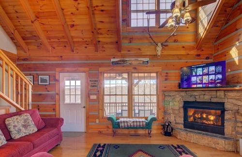 Marshall House | Doolittle Mountain Cabin River View w/Free Biltmore Pass and more