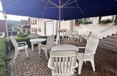 Donaueschingen Apartment | Doppelzimmer Comfort, Retro mit Balkon, 1 Doppelbett