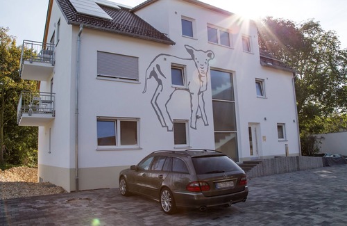 Asch Apartment | Doppelzimmer mit Dusche/WC