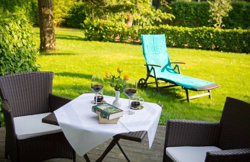 Kyritz Apartment | Doppelzimmer mit Terrasse