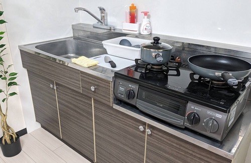 Chuo-ku Apartment | Double bedroom room 712 within walking distance - 712 /Sapporo Hokkaidō