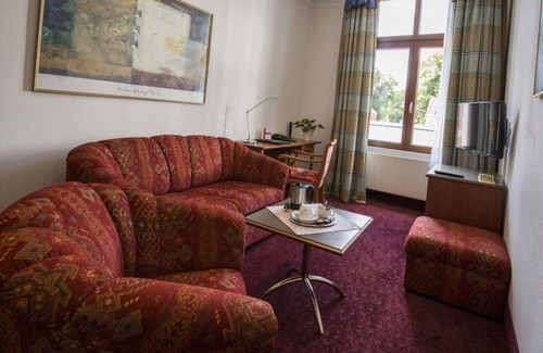 Center House | Double room comfort, shower or bath, WC - Hotel am Schloss