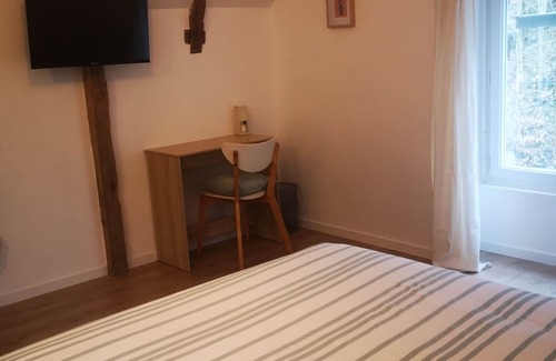 Loutehel Apartment | Double room La Borgnardais country of brocéliande near Guer