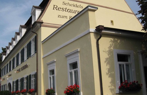 Kenzingen Apartment | Double room with shower and WC - Scheidels Restaurant zum Kranz-Hotel