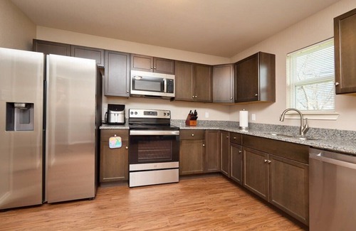 San Angelo House | Downtown Elegance: 2-BR Home