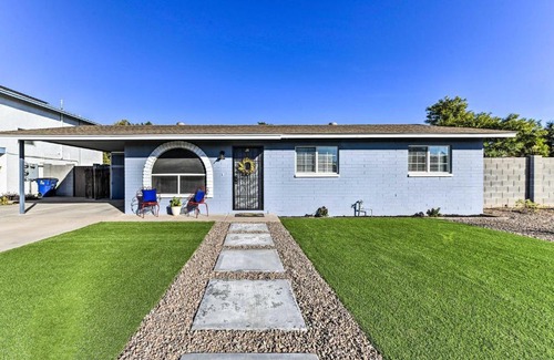 Gilbert Homes House | Downtown Gilbert Home with Fenced Yard and Fire Pit!
