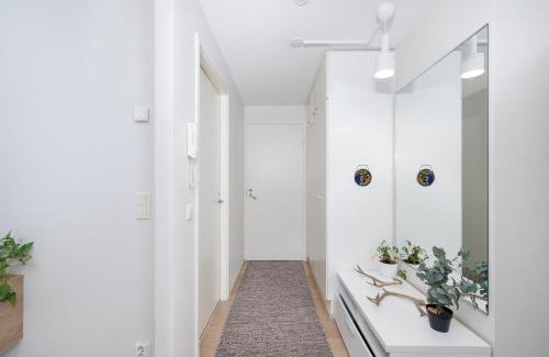 Oulu Apartment | Downtown Oulu 2BR, Sauna & Sea View Balcony