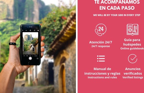 San Miguel Apartment | Downtown Tepoztlan apartment | Terrace & WiFi