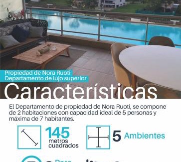 San Bernardino Apartment | Dpto de playa 2 dormitorios Aqua Village Sanber