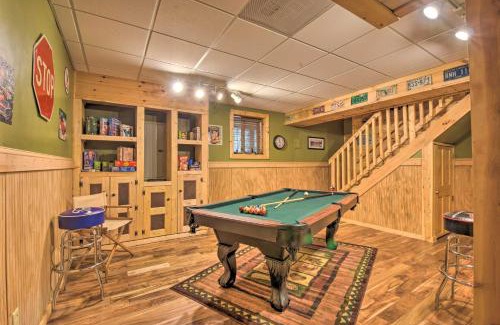 Ellijay House | Dreamy Ellijay Resort Cabin with Game Room and Decks!