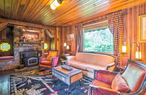 Crossville House | Dreamy Homestead Escape Patio, Ranch On-Site