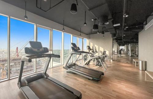 Bur Dubai Apartment | Dubai Frame Views Steps from Metro & Sheikh Zayed Road