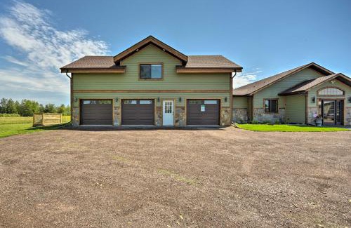 Duluth Apartment | Duluth Studio with Sauna on Working Horse Farm!