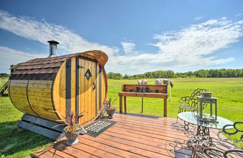 Duluth Apartment | Duluth Studio with Sauna on Working Horse Farm!