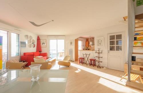Port District Apartment | Duplex 4 pièces, balcon, 6 pers, Châtelaillon-Plage, Wi-Fi - FR-1-535-38