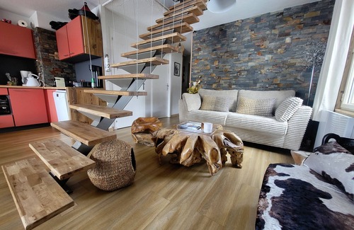 Isola Apartment | Duplex 80m2, 2 bedrooms, 6pers, near ski slopes, Garage, Internet, Small pets
