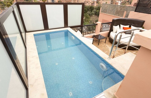 Gueliz Apartment | Duplex apartment with private pool