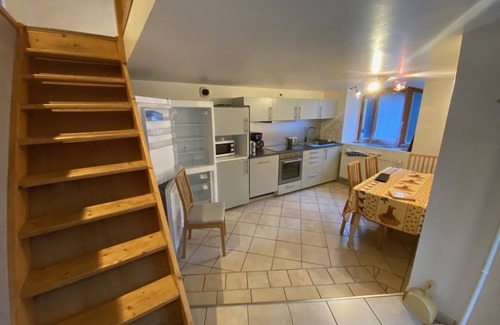 Duingt Apartment | Duplex apartment 120m from Lake Annecy, in the heart of the medieval village of Duingt