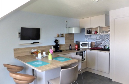 Ille-et-Vilaine Apartment | duplex apartment facing the sea with views of Mont Saint Michel