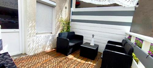 Lempdes Apartment | Duplex avec terrasse