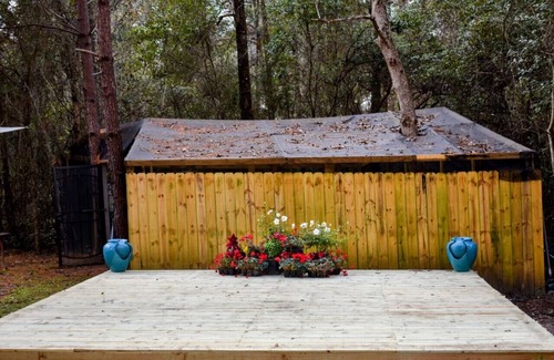 Baker House | Duplex by state parks, crystal beaches,vortex springs w/a dance floor & trails